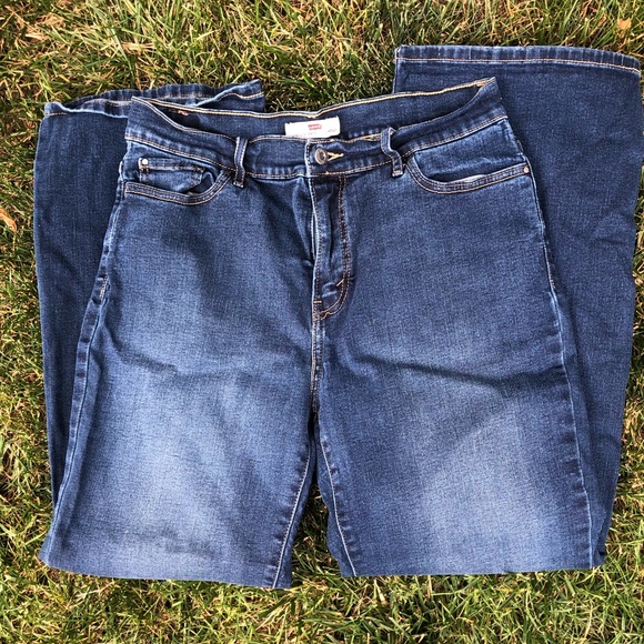 WOMENS BOOTCUT MEDIUM WASH LEVIS - Picture 1 of 6